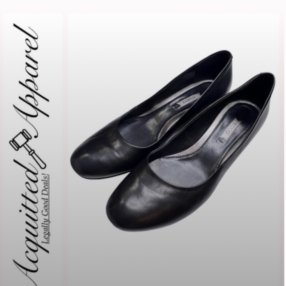 ECCO Women's Black Dress Classic Low Block-Heeled Pump